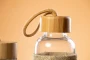 Waterfles met polyester hoes | Glas | 500 ml | Gravure
