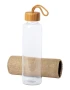 Waterfles met polyester hoes | Glas | 500 ml | Gravure