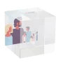 Paperweight cube | Glass | 40×40×40 mm | In gift box