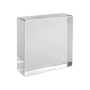Paperweight rectangle | Glass | 60×60×20 mm | In window gift box