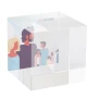 Cube presse-papier | Verre | 40×40×40 mm | Dans boîte cadeau