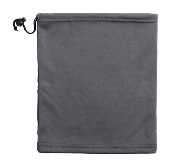 Cache-cou et bonnet | Polyester et polaire | Polyvalent | Gris cendré