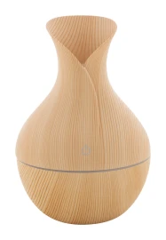 Humidifier | Plastic wood pattern | Multicolor LED light | USB cable | 130 ml