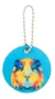 Op maat gemaakte sleutelhanger | rPET-vilt | Met metalen ketting | Sublimatiedruk
