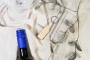Multitool sleutelhanger | Roestvrij staal & bamboe | 2 × 7,5 × 1 cm | In de vorm van een fles | 4 functies
