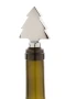 Set de vin | Métal | Tire-bouchon et liège | Sapin de Noël | Dans boîte cadeau noire
