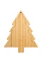 Weihnachts-Käsemesser-Set | Bambus | Schneidebrett in Baumform