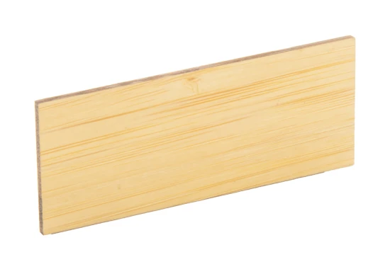 Naamplaatje | Bamboe | Met veiligheidsspeld | Natuurlijk