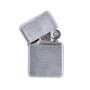 Gasoline lighter | Metal | 40x58x13 mm | Brushed surface