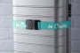 Ceinture à bagages en polyester | 158cm | Serrure à combinaison à 3 chiffres | Graphisme imprimé