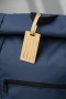 Luggage tag | Bamboo | 150×50×3 mm | Incl strap and buckle