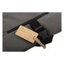 Luggage tag | Bamboo | 150×50×3 mm | Incl strap and buckle