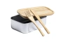Lunch box | Bamboe deksel | 600 ml | Duurzaam