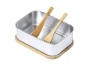 Lunch box | Bamboe deksel | 600 ml | Duurzaam