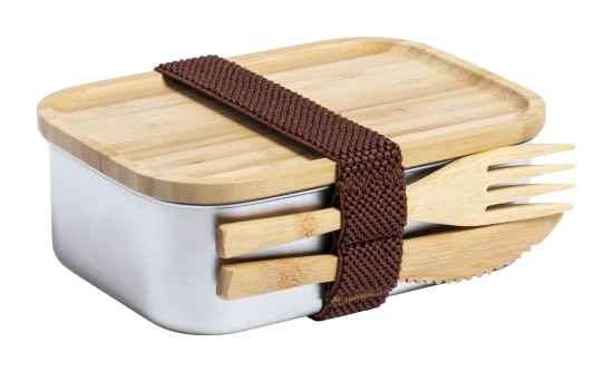 Lunch box | Bamboo lid | 600 ml | Sustainable | Natural