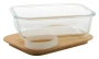 Lunch box | Glass & bamboo | 800ml | Natural
