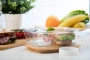 Lunch box | Glass & bamboo | 800ml | Natural