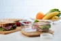 Lunch box | Glass & bamboo | 800ml | Natural