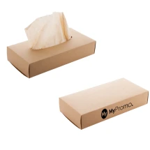 Tissue box | Recycled kraft paper | 215×110×42 mm | Sustainable | Made in Europe