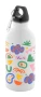 Gourde isotherme | Acier inoxydable recyclé | 400 ml | Mousqueton aluminium | Impression par sublimation
