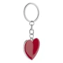 Keyring | Metal | Heart shaped | Black gift box