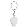 Keyring | Metal | Heart shaped | Black gift box