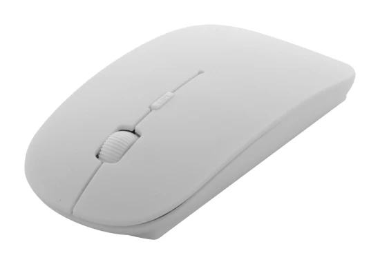 Wireless Optical Mouse | Antibacterial | Plastic Housing | White