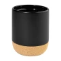 Tasse en céramique | Base en liège naturel | 420 ml | Impression sous la tasse