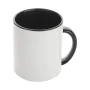 Becher | Keramik | 350 ml | Innenseite und Henkel farbig