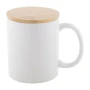 Taza | Cerámica | Tapa de bambú | 300 ml | Impresión por sublimación