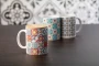 Taza | Cerámica | Tapa de bambú | 300 ml | Impresión por sublimación