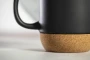 Tasse en céramique | Base en liège naturel | 420 ml | Impression sous la tasse