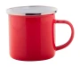 Mug vintage | Émail & acier inoxydable | 300ml | Couleurs vives