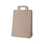 Paper bag | Kraft paper 70 g/m² | Flat tape handles | Cheap