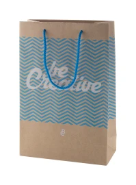 Shopping paper bag | Polypropylene handles | Full colour offset printing | MOQ: 500 pcs