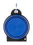 Gamelle pliable pour animaux | TPE | 2 x 450 ml | Mousqueton en aluminium