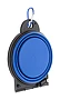 Gamelle pliable pour animaux | TPE | 2 x 450 ml | Mousqueton en aluminium