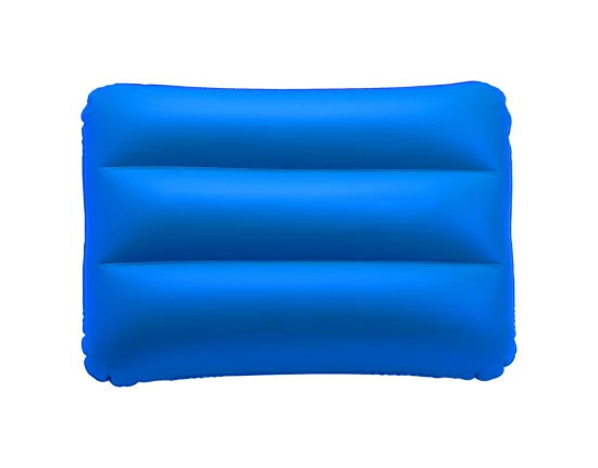 Inflatable beach pillow | PVC | 25x33cm | Blue