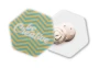 Badge | ColoBadge | Grand | Magnétique | Forme personnalisable | Impression incluse