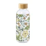 Botella | Tapa de bambú | RPET | 600 ml | Ecológica