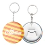 Keyring bottle opener | Metal | Pin button | Full colour print
