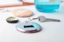Keyring bottle opener | Metal | Pin button | Full colour print