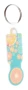 Keyring with shopping trolley coin | Plastic | Full colour graphics