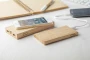 Powerbank | Bambus | 6000 mAh | Integriertes kabelloses Ladegerät