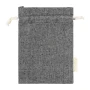 Produktbeutel | 120 g/m² | 100% recycelte Baumwolle | Kordelzugverschluss