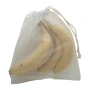 Reusable produce bag | Cotton 95 g/m² | Polyester mesh | Drawstring closure