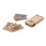 Baraja de 54 cartas | Papel reciclado | 55x18mm | Con caja de papel kraft | Económica
