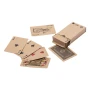 Baraja de 54 cartas | Papel reciclado | 55x18mm | Con caja de papel kraft | Económica