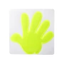 Reflecterende sticker | Hars | 67x55mm | Handvorm