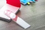 Ruler with magnifying glass | Plastic | 15cm